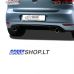 GOLF 6 galinio bamperio difuzorius RDX